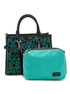 MY BEST BAG Made In Italy Medium Crochet Tote With Double Handles